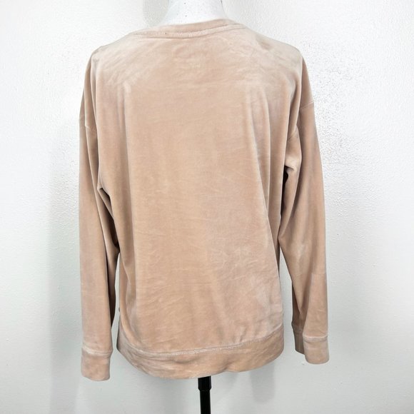 Muk Luks Velvet Velour Pullover Sweatshirt - Picture 4 of 10